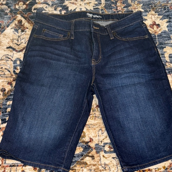 GAP Pants - Sale Gap Women’s Dark Blue Denim Bermuda Shorts Size 6/28